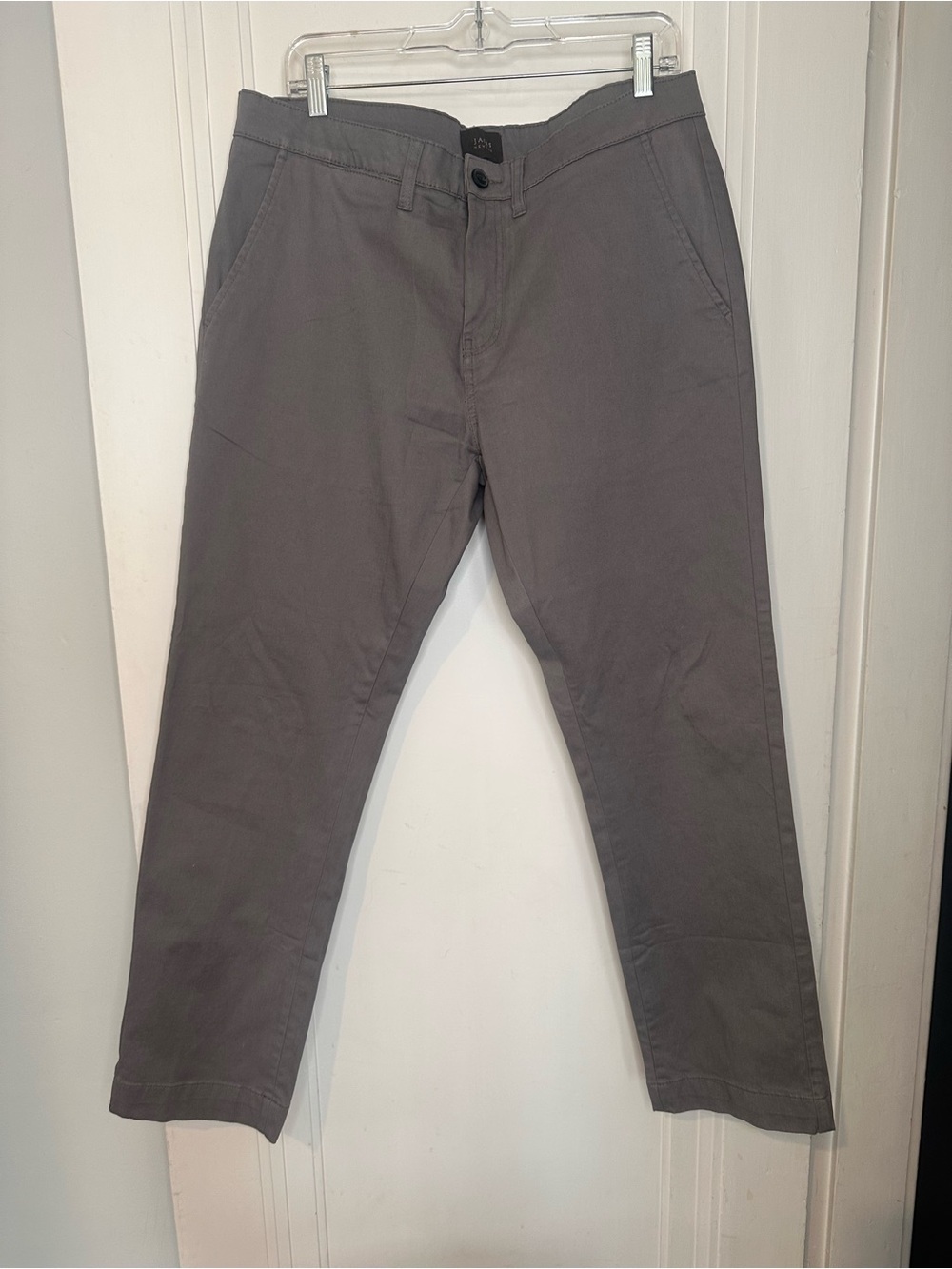 Jachs New York Men’s Pants Size 34x30 Straight Fit Flex Waistband 5-Pocket Gray